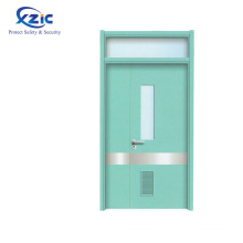 Standard size Hospital living Room Wood framed glass Door design